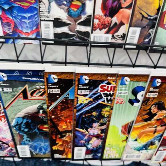 Superman Doomsday Doomed Crossover Lot Supergirl Action Wonder Woman 31-35 - Picture 7 of 7
